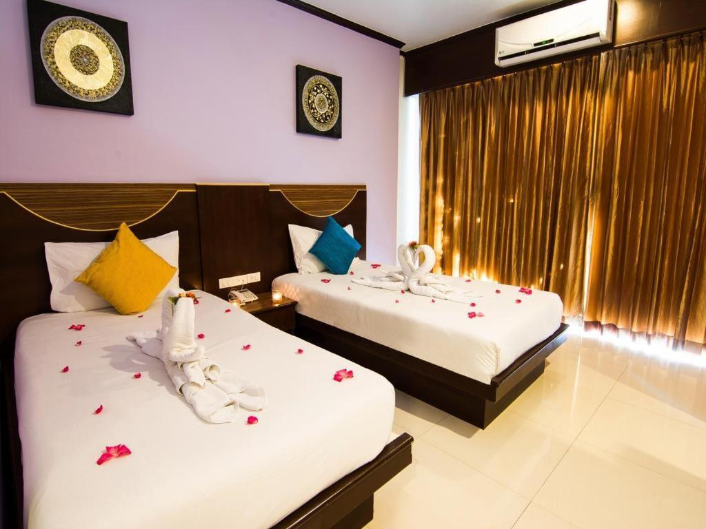 Отель Sharaya Boutique Complex Patong Экстерьер фото